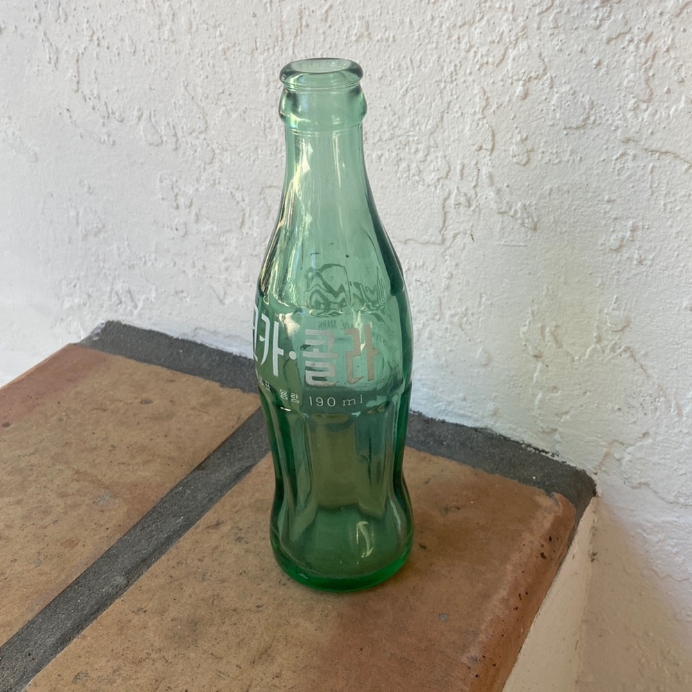 Coca Cola bottle from Korea